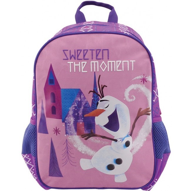 Ghiozdan Olaf, clasa 0, pentru fete, inaltime 38 cm, violet, Pigna - imagine 3